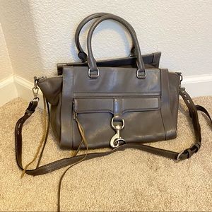 Rebecca Minkoff Bowery Satchel in Gray